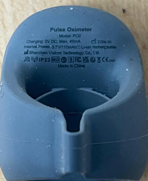 Wellue O2 Ring Pulsoximeter mit Alarm-, Speicher- und APP-Funktion