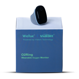 Wellue O2 Ring Pulsoximeter mit Alarm-, Speicher- und APP-Funktion